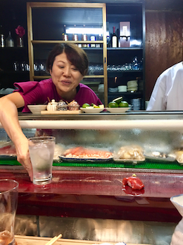 Sushi-Bar in Takefu