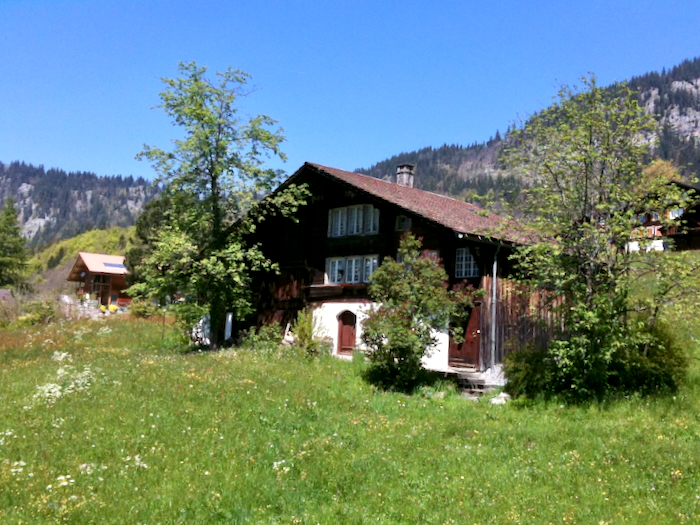 Bauernhaus im Hasliberg / Berner Oberland