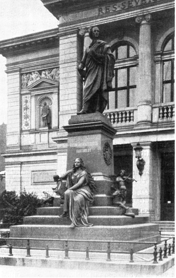 Mendelssohn-Denkmäler in Leipzig