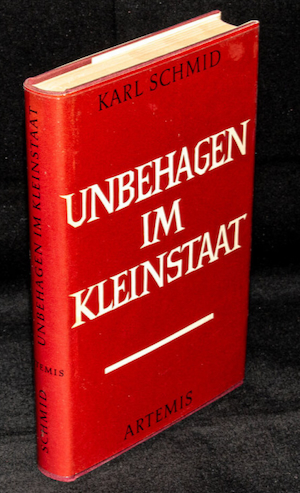 Buchdeckel "Unbehagen im Kleinstaat" (Karl Schmid)